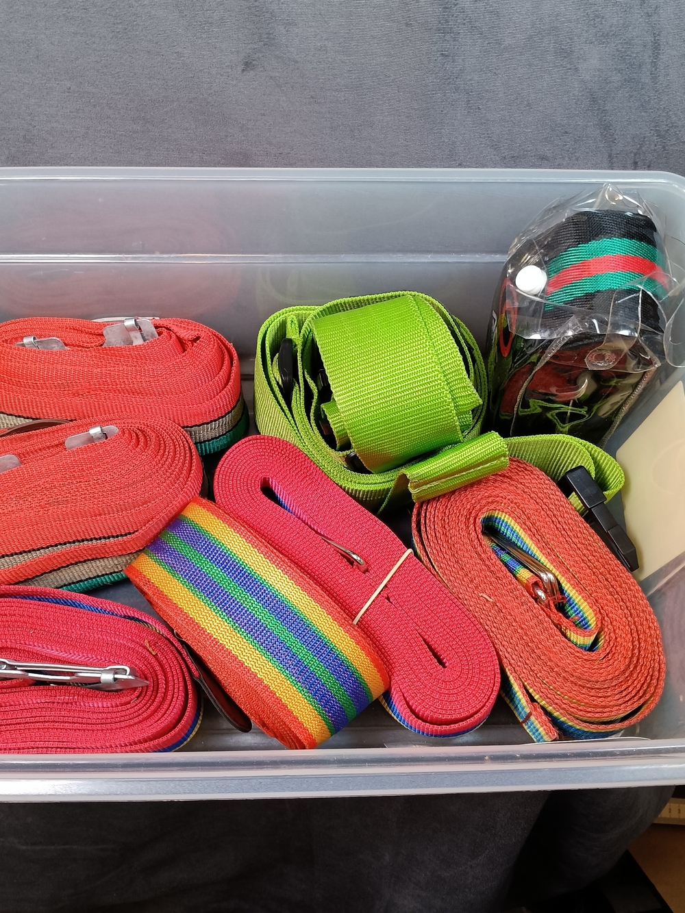 Straps & Tie-Downs - Multi-Color Set